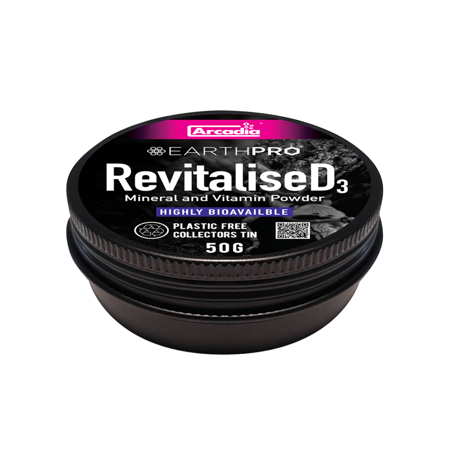 Complément Vitamines D3 Reptiles Arcadia Revitalised D3 50gr