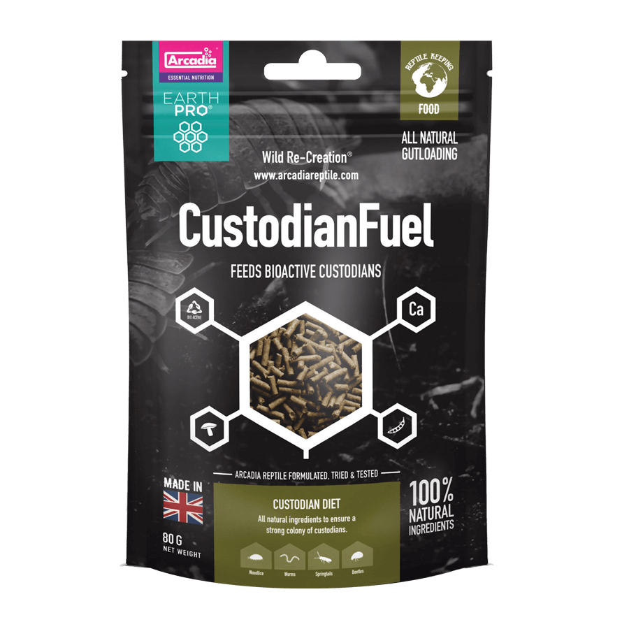 Nourritures Isopodes & Collemboles Arcadia Custodian Fuel 80gr