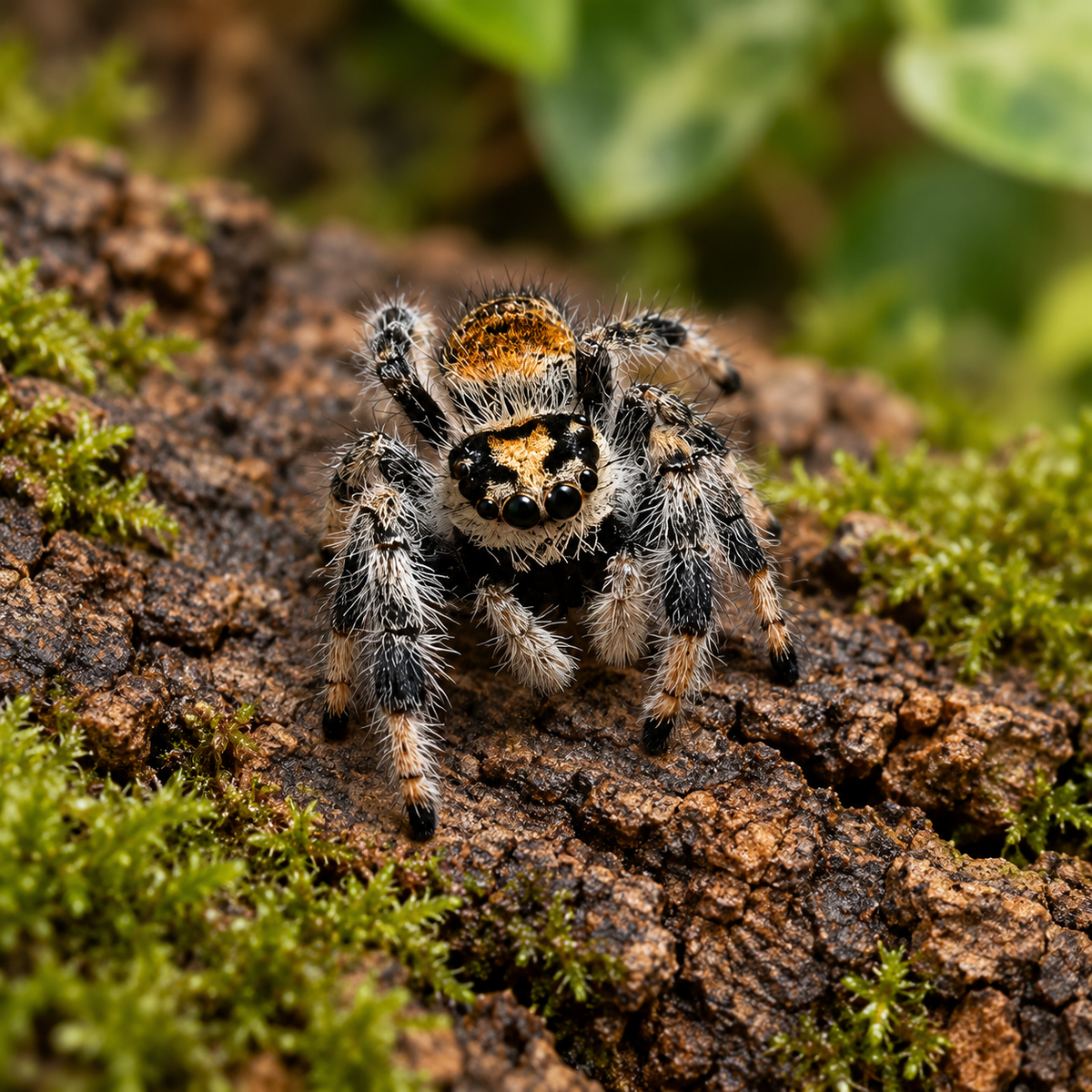 Phidippus regius femelle Floride – Araignée sauteuse