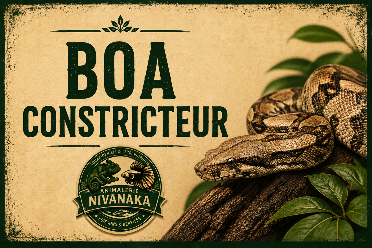 Boa constrictor de différentes localités et mutations disponibles chez Nivanaka - reptiles et terrariophilie