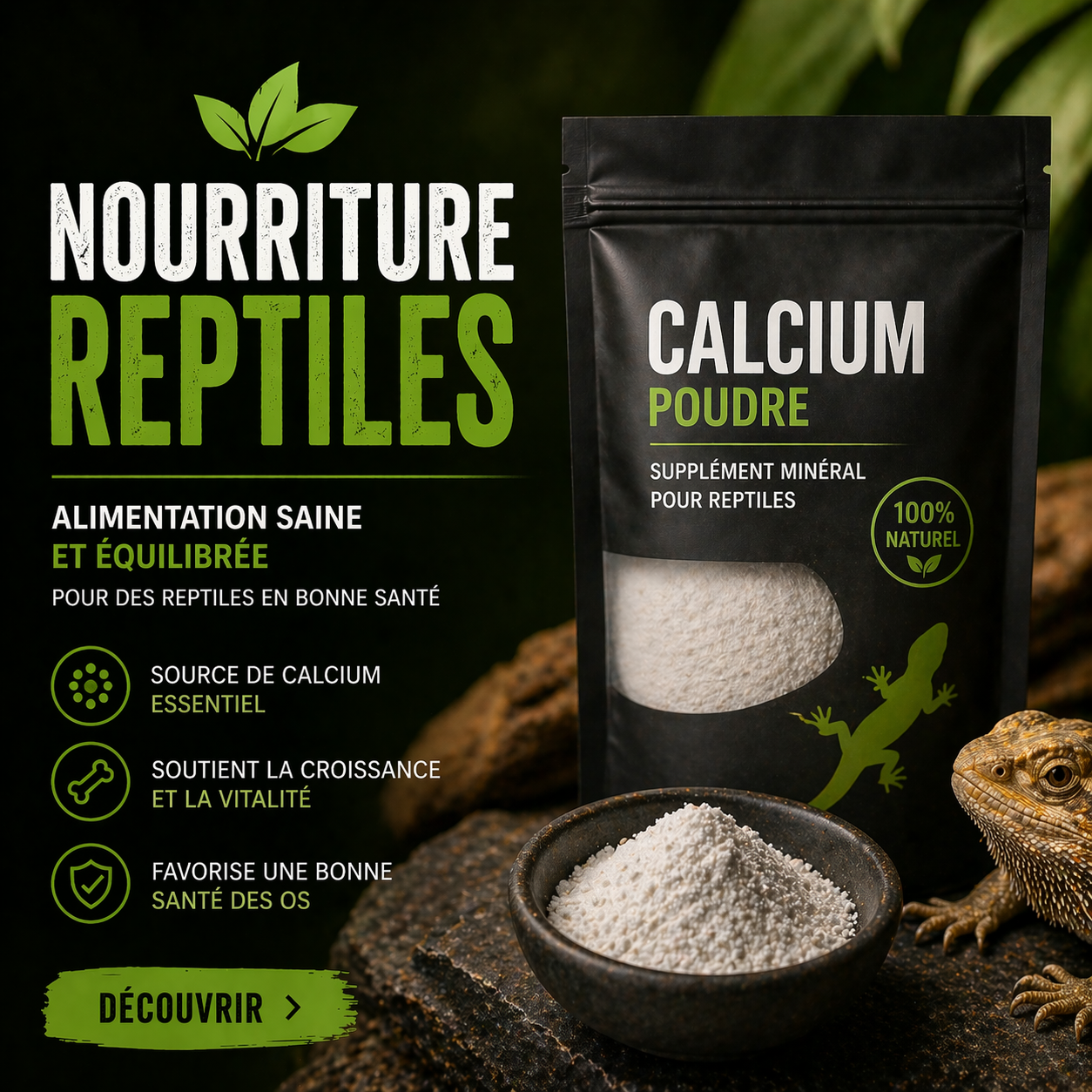 Nourriture & Compléments reptiles