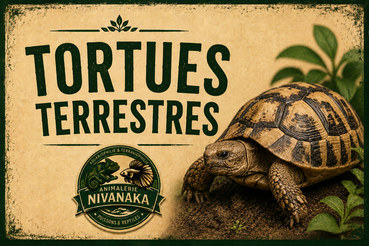 Tortues terrestres de différentes espèces disponibles chez Nivanaka - reptiles et terrariophilie
