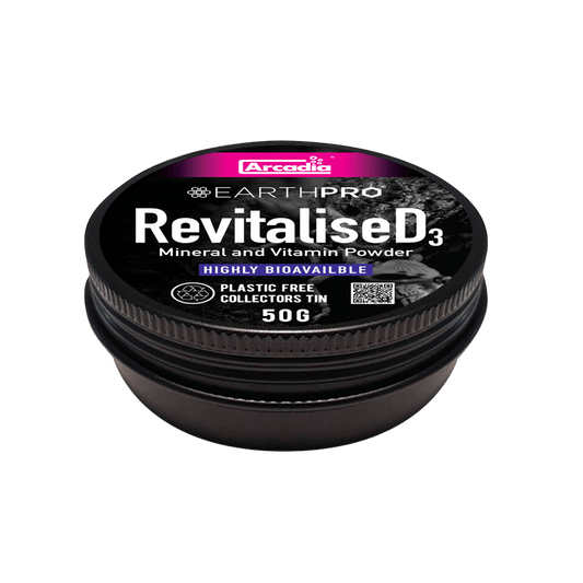 Complément Vitamines D3 Reptiles Arcadia Revitalised D3 50gr
