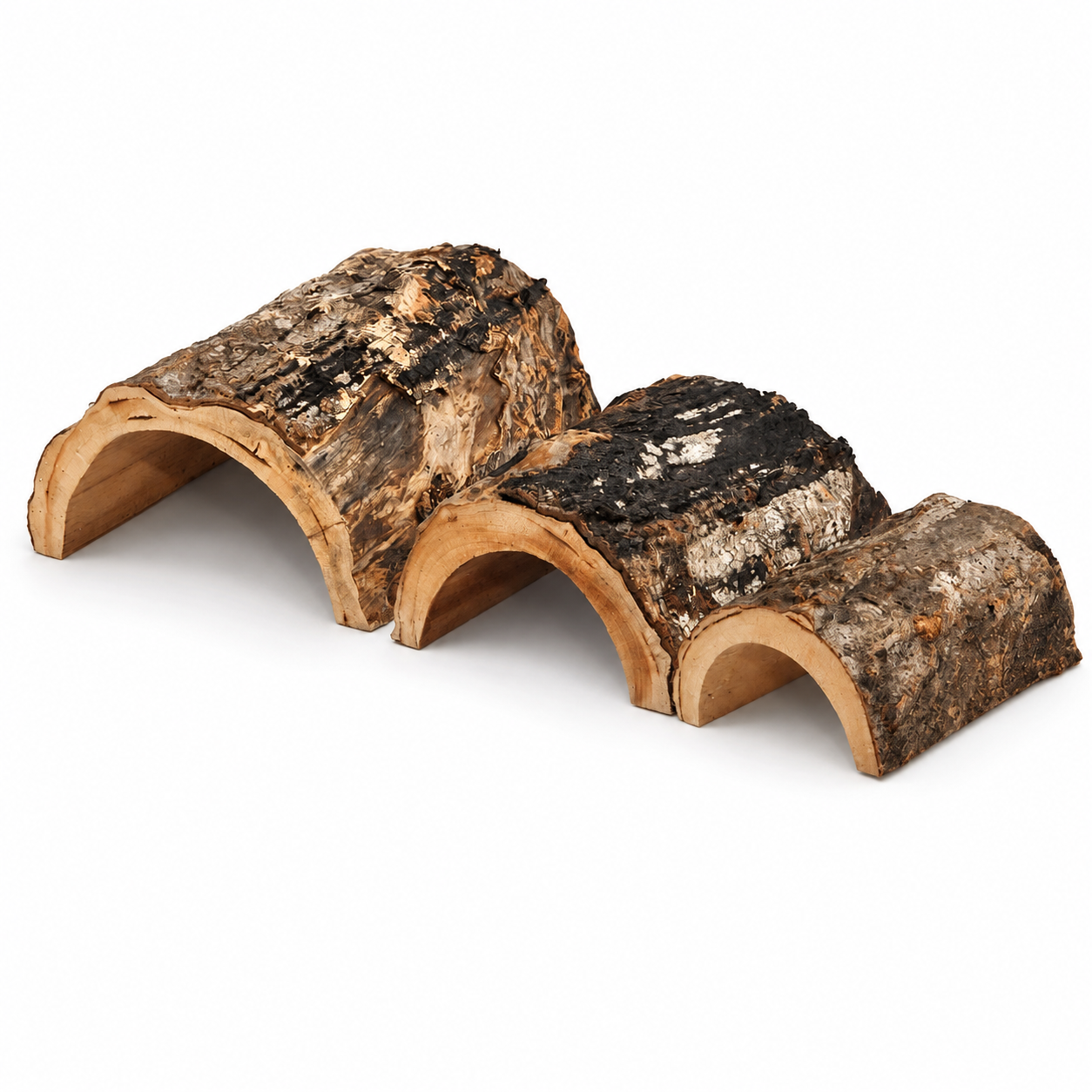 HabiStat Natural Forest Hideout – Cachettes naturelles en bois pour reptiles