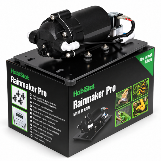 Pompe haute pression HabiStat Rainmaker Pro présentée sur son emballage