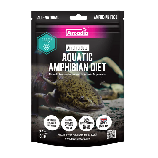 Nourriture Axolotl Arcadia Amphibi Gold 80gr