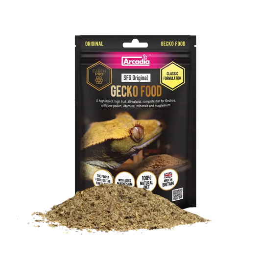 Nourriture Geckos à Crête Arcadia Sticky Foot Gold Original