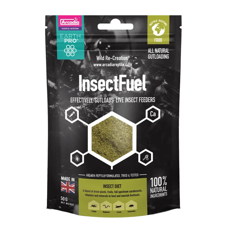 Nourriture Insectes Reptiles Arcadia Insect Fuel