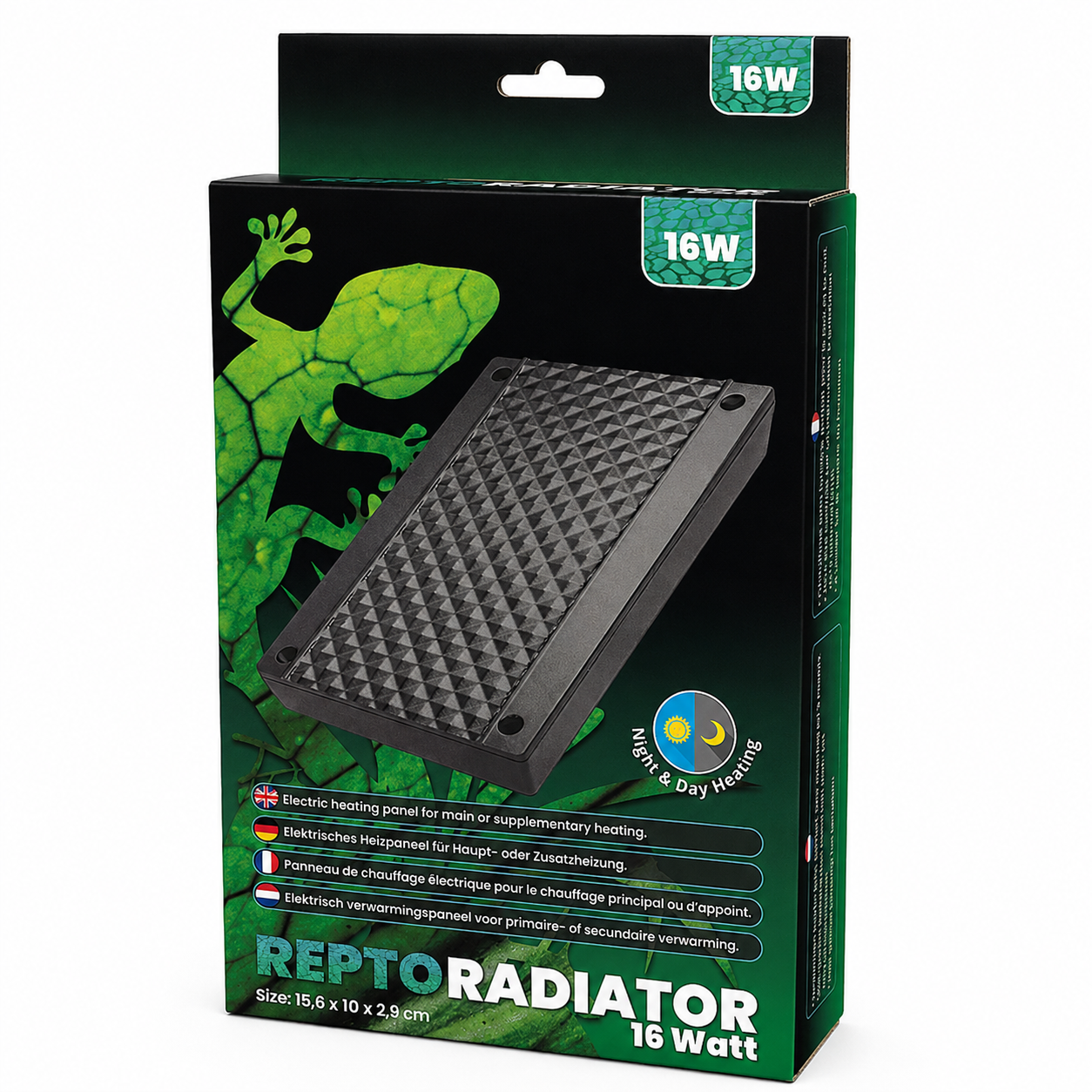 Panneau chauffant Repto Reptile Radiator 16 W pour le chauffage principal ou complémentaire d’un terrarium