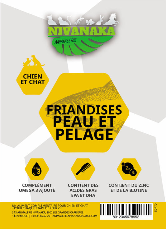 Nivanaka - Friandises peau et pelage