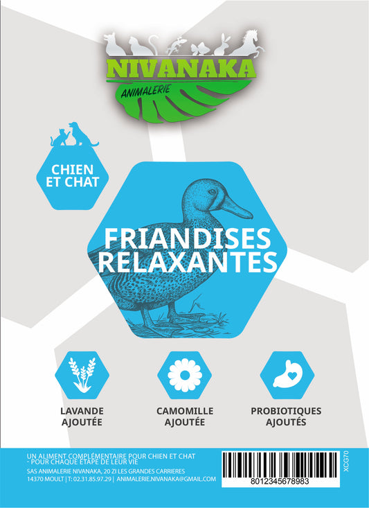 Nivanaka - Friandises relaxantes