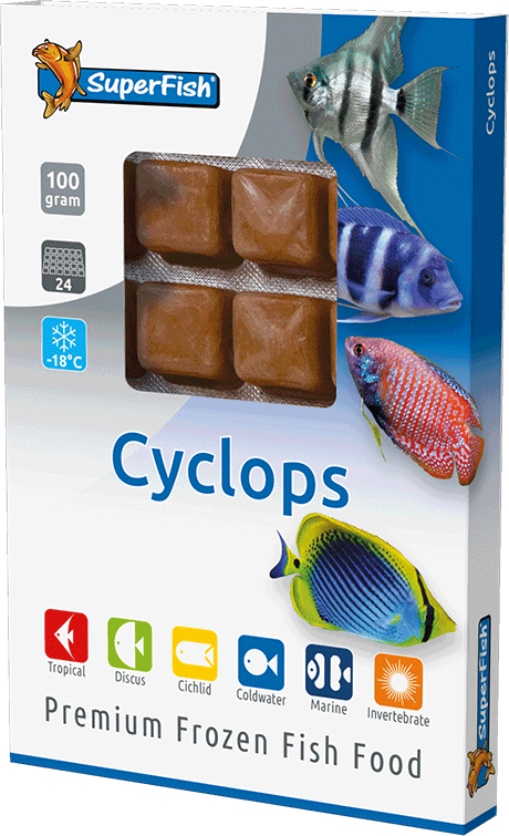 Nourriture Congelée Cyclopes SuperFish