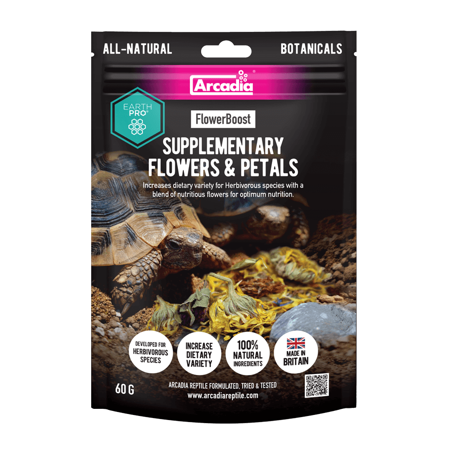 Nourriture Tortues Terrestres Arcadia Flower Boost