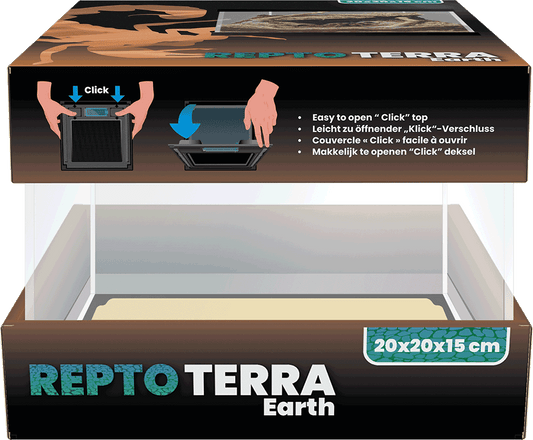 Terrarium Repto Terra Earth 20x20x15 cm