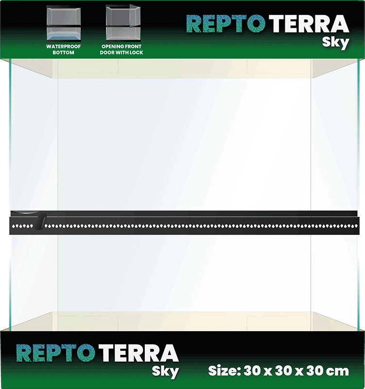 Terrarium Repto Terra Sky 30 x 30 x 30 cm