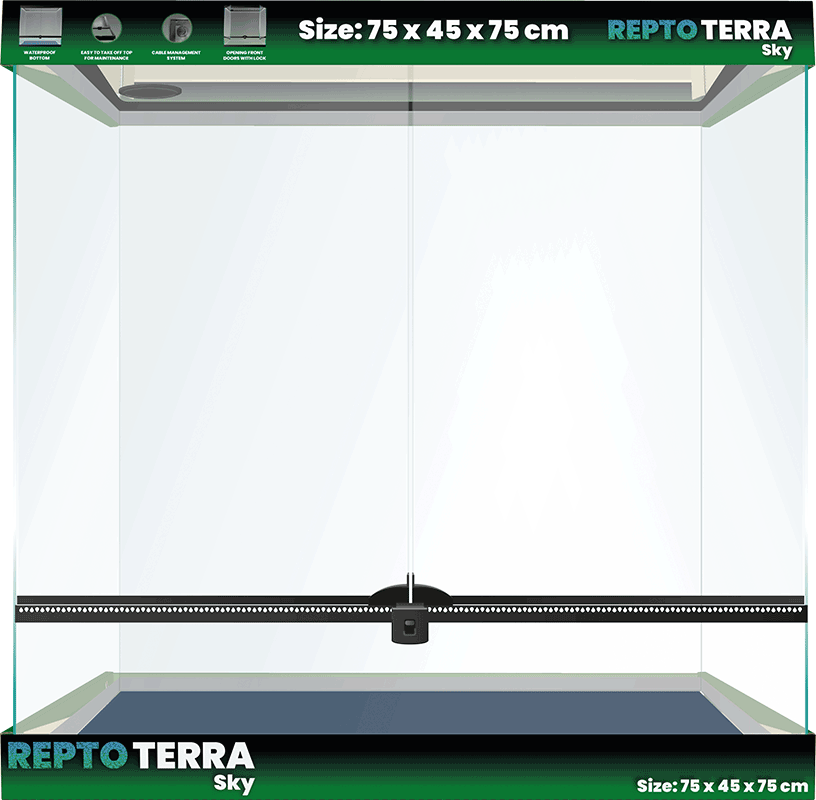 Terrarium Repto Terra Sky 75 x 45 x 75 cm